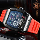 Men's watch Quartz Watch Barrel-Shaped Casual Waterproof Calendar Men's Watch in Stock 9791F