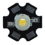 10pcs 1W 3W High Power LED Full Spectrum White Warm white Green Blue Deep Red 660nm Royal blue IR UV With 20mm Black Star PCB