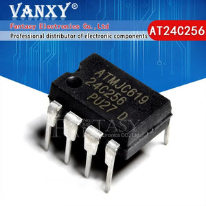 10pcs AT24C256 DIP-8 24C256 AT24C256N DIP AT24C01 AT24C02 AT24C04 AT24C08 AT24C16 AT24C32 AT24C64 AT24C128 24C04 24C16 24C64