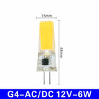 10pcs/lot LED G4 G9 E14 3W 6W Light Bulb AC/DC 12V 220V LED Lamp COB Spotlight Chandelier Lighting Replace 30W 60W Halogen Lamps