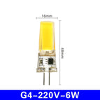 10pcs/lot LED G4 G9 E14 3W 6W Light Bulb AC/DC 12V 220V LED Lamp COB Spotlight Chandelier Lighting Replace 30W 60W Halogen Lamps