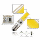 10pcs/lot LED G4 G9 E14 3W 6W Light Bulb AC/DC 12V 220V LED Lamp COB Spotlight Chandelier Lighting Replace 30W 60W Halogen Lamps