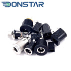 10pcs male and female DC Power plug 5.5*2.1MM 5.5*2.5MM 3.5*1.35MM 5.5*2.1 Jack Adapter Connector Plug Golden DC-022B DC-025M