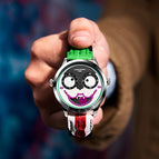 Russian clown brand cross-border fashion personality waterproof men's watch quartz watch K-1212B