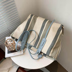 2021 Large capacity bag female computer bag new style super hot traveling ins canvas bag b2424
