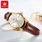 OLEVS Watch for men fashion calendar waterproof quartz men causal watch df6898gh