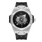 Pintime men's watch New Compass Watch Fashion Personality Quartz Business casual Watch 9947