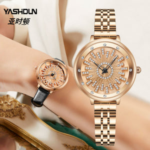 Women watch korean ladies watch waterproof time to run wrist watchdiamond quartz watch Y5037