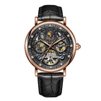 KIMSDUN new famous watch moon phase hollow tourbillon automatic mechanical watch men's watch K-2032A
