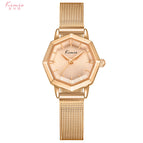 2021 New Arrive KIMIO 6501 Fashion 8 sides WatchLuxury Brand Quartz Wristwatch Ladies Bracelet Women's Watches For Women Clock