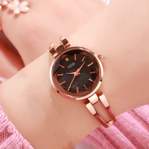 GEDI bracelet watch ladies watch hot sale temperament waterproof fashion elegant female quartz watch 1198
