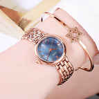 GEDI ultra-thin waterproof quartz ladies watch high-value small dial student all-match ladies watch 9556