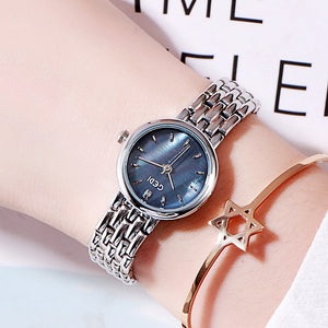 GEDI ultra-thin waterproof quartz ladies watch high-value small dial student all-match ladies watch 9556