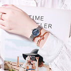 GEDI ultra-thin waterproof quartz ladies watch high-value small dial student all-match ladies watch 9556