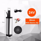 12V 24V DC Electric Submersible Pump For Pumping Diesel Oil Water Stainless Steel Shell 12L/min Fuel Transfer Pump 12 V Volt