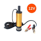 12V 24V DC Electric Submersible Pump For Pumping Diesel Oil Water Stainless Steel Shell 12L/min Fuel Transfer Pump 12 V Volt