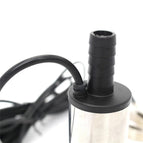 12V 24V DC Electric Submersible Pump For Pumping Diesel Oil Water Stainless Steel Shell 12L/min Fuel Transfer Pump 12 V Volt