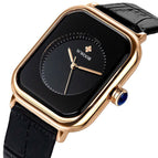 WWOOR women's watch fashion leather waterproof leisure simple office lady female quartz casual watch 8873