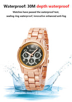 PINTIME Men and Women Fashion Waterproof Quartz Watch Business Casual Watch 2023