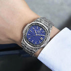 ONOLA ON3808 Fashion Men's Watch Waterproof Sports Steel strap men Watch retro creative watch