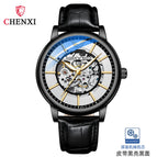 Chenxi new automatic hollow mechanical watch men's men's luminous waterproof watch CX-8823