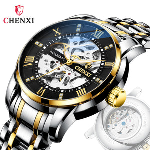 CHENXI Fashion Watch Mechanical Watch Men's Hollow Automatic Douyin hot sale Watch Men's Watch CX-8802