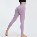 High Waist Yoga Pants Women's hip lifting Slim Fit Fitness Pants Quick-Drying Exercise running Yoga trousers MS0041