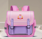 New primary school students horizontal schoolbag boys and girls refrigerator-style open door girls schoolbag large-capacity children's bag 5611