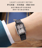 GEDI High Sense Niche Student's Watch Simple Vintage Watch retro Quartz Women's Watch 51142
