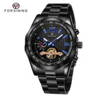 New Forsining Mechanical Watch Men's Fashion Casual Flywheel Toy Automatic Mechanical Watch SLZe260
