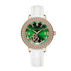 Watch women Ling-shaped cut glass gypsophila female watch simple fashion gift rose gold diamond watch SL5801
