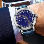 KIMSDUN Rotating starry sky dial watch men's fashion automatic mechanical watch waterproof luminous men's watch