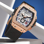 ONOLA ON6819 Men's Watch fashion barrel-shaped multi-function quartz men's watch waterproof luminous men's watch
