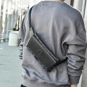 Sports crossbody bag Men's Fashion Square waist bag Sports Outdoor small bag
