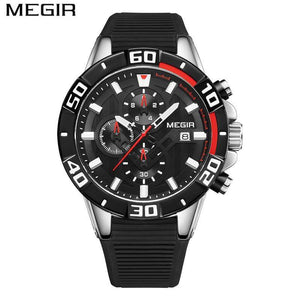 MEGIR 2121 Watch Top Brand Luxury Fashion Analog Quartz Sport Men Watches Mens Waterproof Business Date Wrist Watch Relogio Masculino