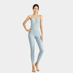 Women's Aerial Yoga Workout Clothes 2023 Tight Breathable Quick-Drying Sports Suit Fitness Jumpsuit ENY257