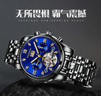 KIMSDUN men's watch diamond tourbillon hollow automatic mechanical watch men's watch waterproof men casual watch K-1895A