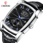 CHENXI Men's watch fashion square waterproof calendar quartz causal men's watch CX-8209