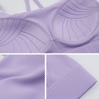 2023 New Yoga Suit Women's Summer Sports Bra High Waist and Hip Lifting pants Running Fitness Shorts Set WXM239+WFK030