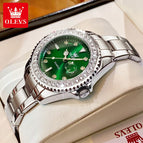 OLEVS Watch for women Diamond inlaid Quartz Watch Simple fashion waterproof Women's Watch 9945 women