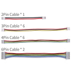 15PCS Female to Female XH 2.54mm Pitch Cable Pack for OPEN-SMART Easy Shield