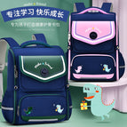 New primary school student cartoon schoolbag one-piece open space schoolbag boys and girls backpack
