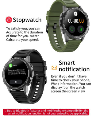 North Edge NL15 New 1.32 inch Touch Screen Sport Health Heart Rate Blood Pressure Blood Oxygen For IOS Android