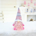 Christmas new telescopic rod faceless doll window Christmas decoration supplies dwarf Santa Claus Christmas decoration supplies