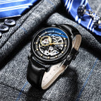 Chenxi's new business luminous waterproof watch men's hollow automatic mechanical watch CX-8843
