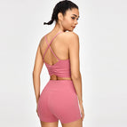 New Sports Underwear Women's Cross Beauty Back Vest Yoga Sports Bra Women's Quick-Drying Running Fitness Clothes