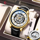 Chenxi new automatic hollow mechanical watch men's men's luminous waterproof watch CX-8823