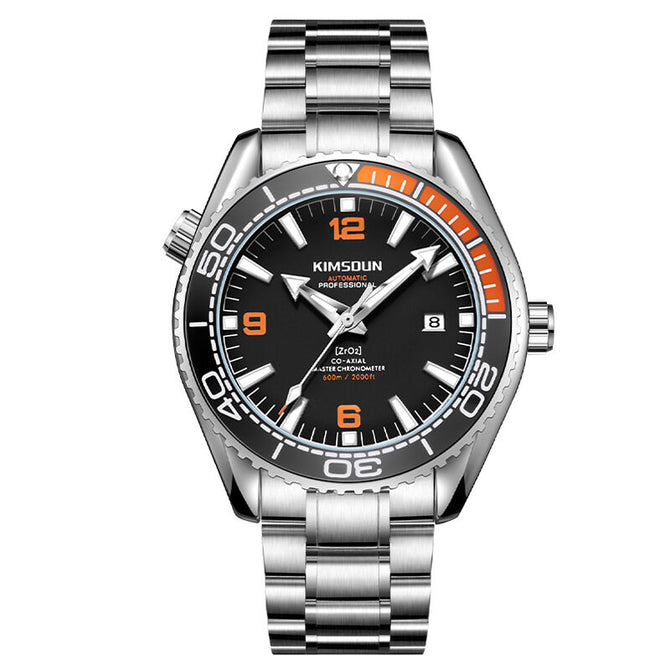 KIMSDUN men's watch high-end watch fully automatic mechanical watch waterproof sports watch men's watch K-1803A steel