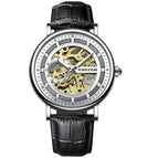 2022 new KIMSDUN watch men's hollow automatic mechanical watch waterproof luminous fashion men's casual watch K-2027A
