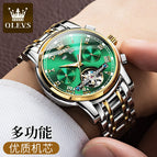 OLEVS Watch Multi-functional Automatic Mechanical Watch Men's Watch waterproof luminous business men's watch 6607